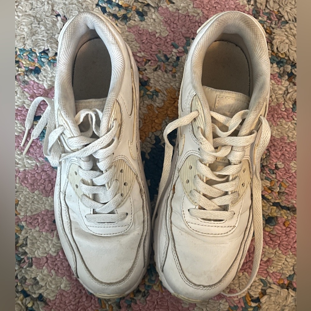 White Nike Air Max Sneakers